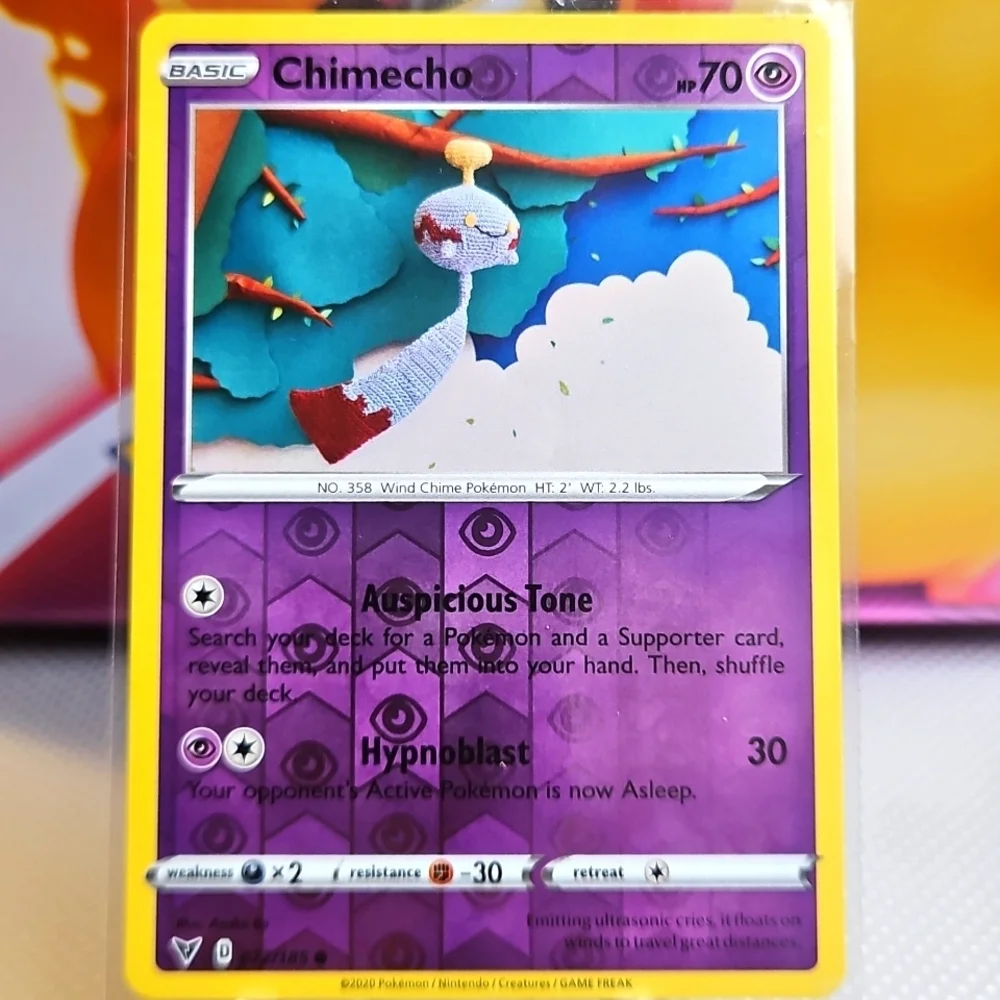 Chimecho 072/185 Pokémon TCG Reverse Holo Rare